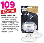 Tommee Tippee Nipple Shields 2's-Per Set