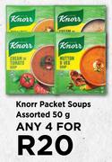 Knorr Packet Soups Assorted-For 4 x 50g