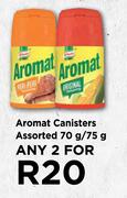 Aromat Canisters Assorted-For 2 x 70g/75g