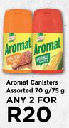 Aromat Canisters Assorted-For Any 2 x 70g/75g