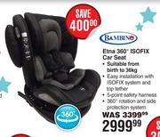 Bambino Etna 360 Degree ISOFIX Car Seat