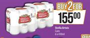 Stella Artois Cans-For 2 x 6 x 410ml