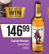 Captain Morgan Spice Gold-750ml
