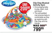 Playgro Clip Clop Musical Activity Gym