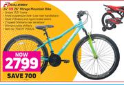 Raleigh 24" Or 26" Mirage Mountain Bike-Each