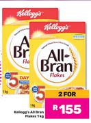 Kellogg's All Bran Flakes-For 2 x 1kg
