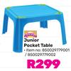 Sunny Junior Pocket Table 850029779001/850029779002