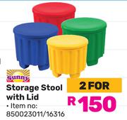 Sunny Storage Stool With Lid 850023011/16316-For 2
