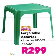 Sunny Large Table Assorted 650047/463560