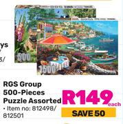RGS Group 500-Pieces Puzzle Assorted-Each