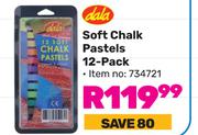 Dala Soft Chalk Pastels 12-Pack 734721
