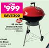Expert Grill 56cm Red Charcoal Kettle