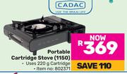 Cadac Portable Cartridge Stove 1150