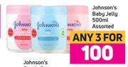 Johnson's Baby Jelly Assorted-For Any 3 x 500ml