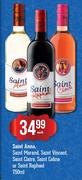 Saint Anna,Saint Morand,Saint Vincent,Saint Claire,Saint Celine Or Saint Raphael-750ml Each