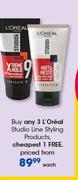 L'Oreal Studio Line Styling Products-Each