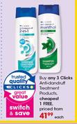 Clicks Anti-Dandruff Treatment Products-Each