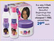 Dark And Lovely Beautifyl Beginnings Hair Care Products-Each
