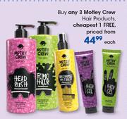 Motley Crew Hair Care Products-Each