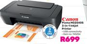 Canon Pixma MG2540S 3-In-1 Inkjet Printer