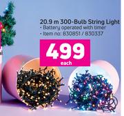 20.9m 300 Bulb String Light