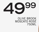 Olive Brook Mascato Rose-750ml