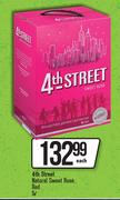 4th Street Natural Sweet Rose, Red-5Ltr Each