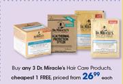 Dr. Miracle's Hair Care Products-Each