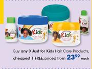 Just For Kids Hair Care Products-Each