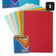 Butterfly A4 Paper Mixed Colours 276777-Per 100-Sheets