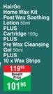HairGo Home Wax Kit 