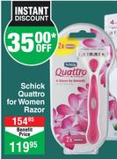 Schick Quattro For Women Razor