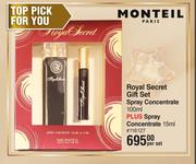 Monteil Royal Secret Gift Set Spray Concentrate-100ml Per Set