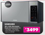 Samsung 40L Grill Microwave Oven MG402MADXBB/FA