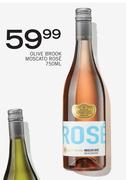 Olive Brook Moscato Rose-750ml