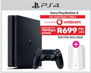 Sony Play Station 4-Home Internet 10 Mbps 200GB