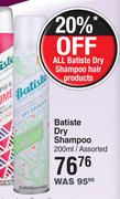 Batiste Dry Shampoo Assorted-200ml