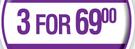 Domestos Power 5 Rim Block Assorted-For 3 x 55g