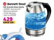 Bennett Read 1.8L Grande Glass Kettle