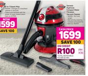 Genesis Hydrovac Compact Water Filtration Vacuum Cleaner
