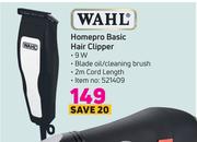 Wahl Homepro Basic Hair Clipper