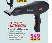 Sunbeam Professional Hairdryer