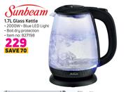 Sunbeam 1.7L Glass Kettle
