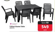 Contour Elite 6 Seater Table