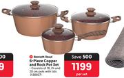 Bennett Read 6-Piece Copper And Rock Pot Set-Per Se
