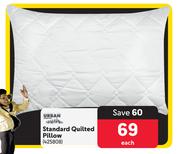 Urban Standard Quilted Pillow-Each