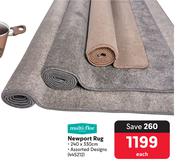 Multi-Flor Newport Rug 240 x 330cm-Each