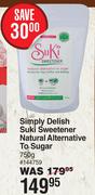 Simply Delish Suki Sweetener Natural Alternative To Sugar-750g