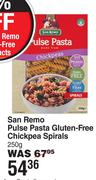 San Remo Pulse Pasta Gluten Free Chickpea Spirals-250g