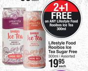 Lifestyle Food Rooibos Ice Tea Sugar Free Assorted-300ml Each